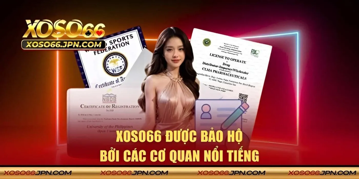 XOSO66 được bảo hộ bởi các cơ quan nổi tiếng